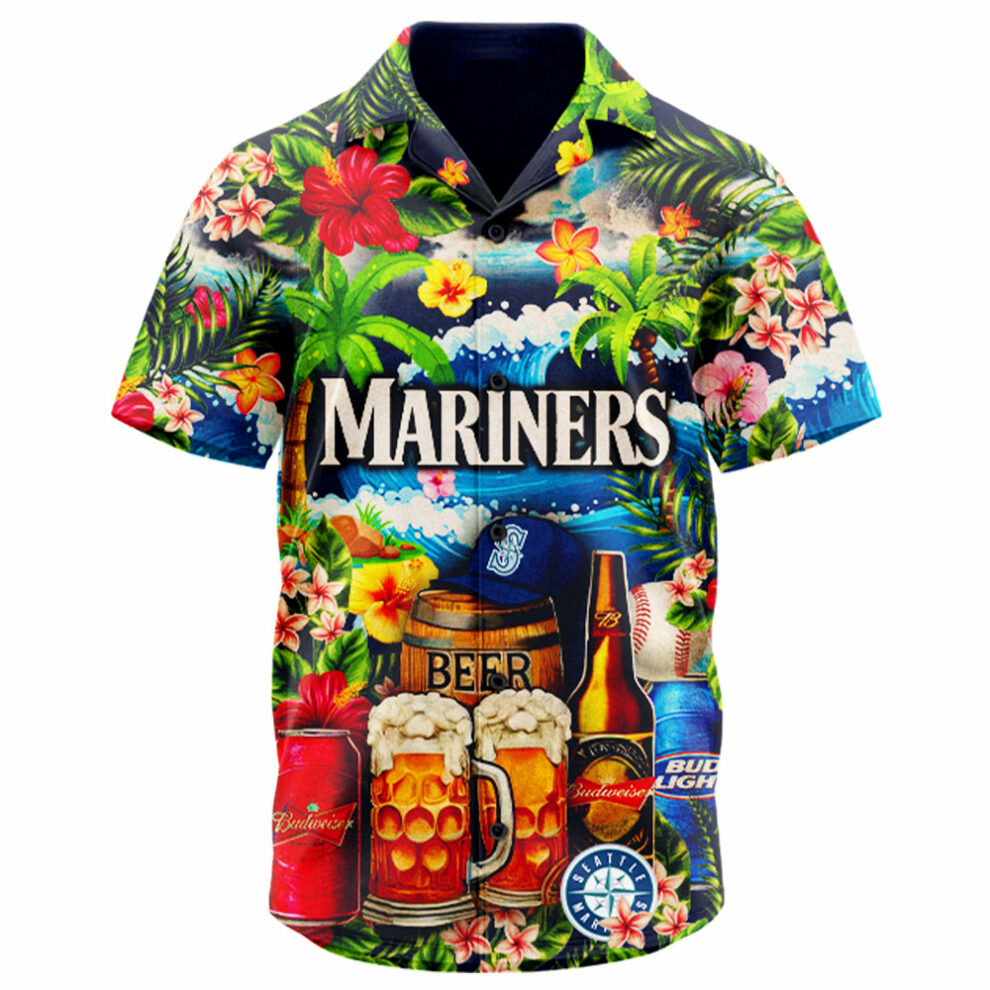 Alternative view of Seattle Mariners Mlb Hawaiian Shirt Special Edition 2025