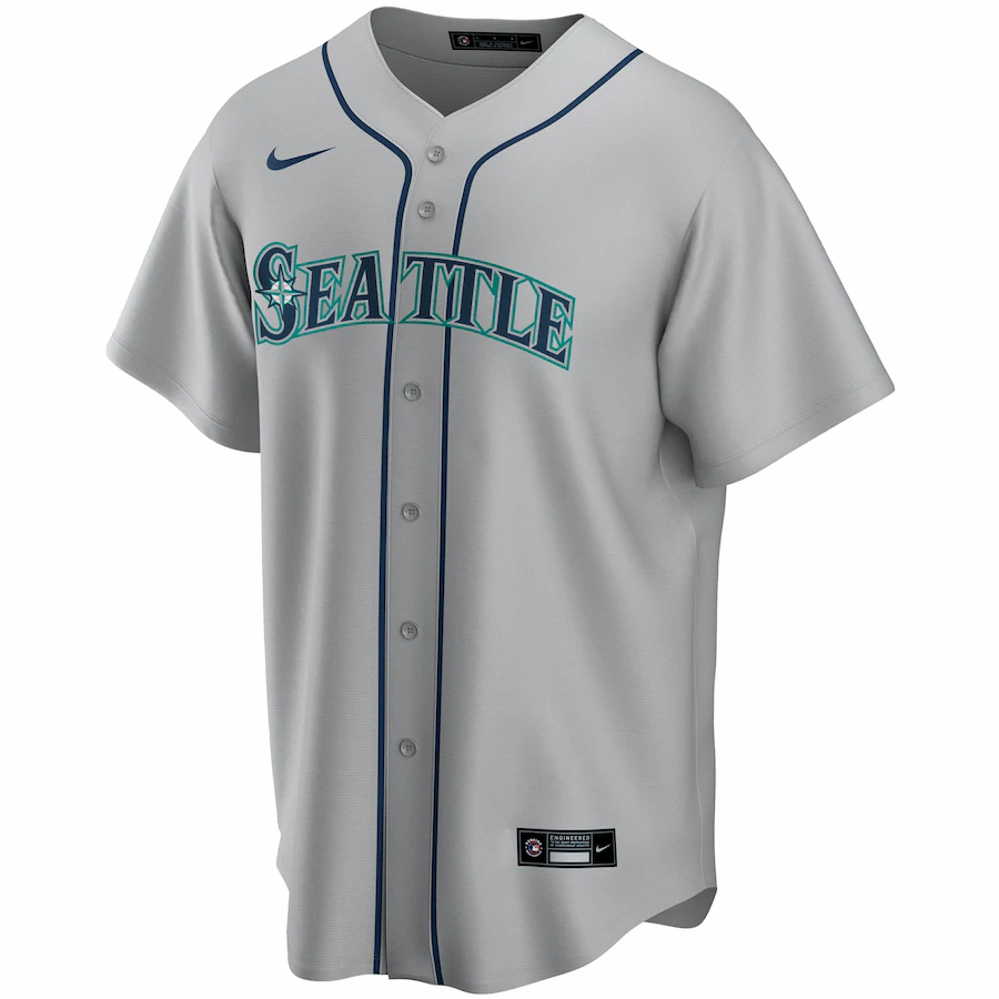 Seattle Mariners Road 2020 Replica Team Baseball Jersey ÃƒÂ¢Ã¢â€šÂ¬Ã¢â‚¬Å“ Gray