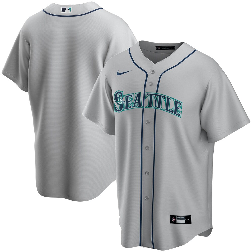 Seattle Mariners Road 2020 Team Baseball Jersey - Gray