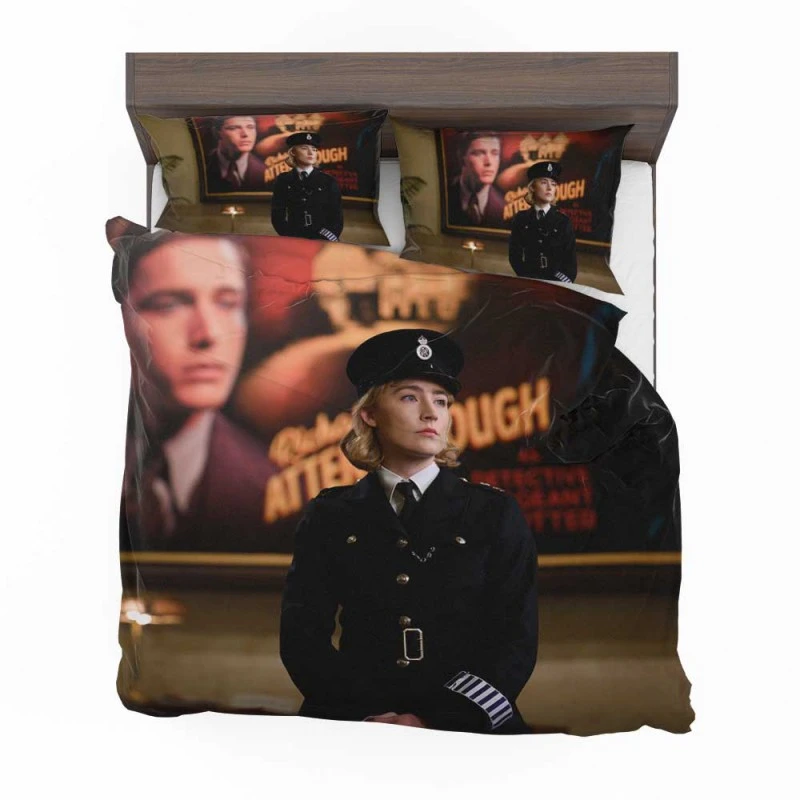 Alternative view of See How They Run Movie Saoirse Ronan Bedding Set - Custom Bedding Set