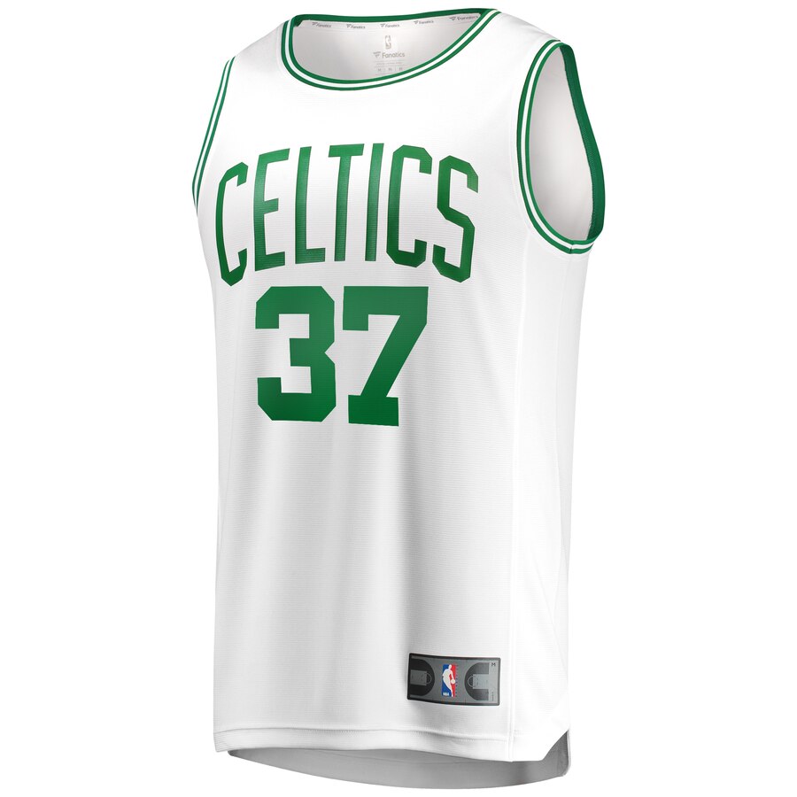 Alternative view of Semi Ojeleye Boston Celtics Fanatics Branded Fast Break Replica Player Basketball Jersey - Association Edition - White