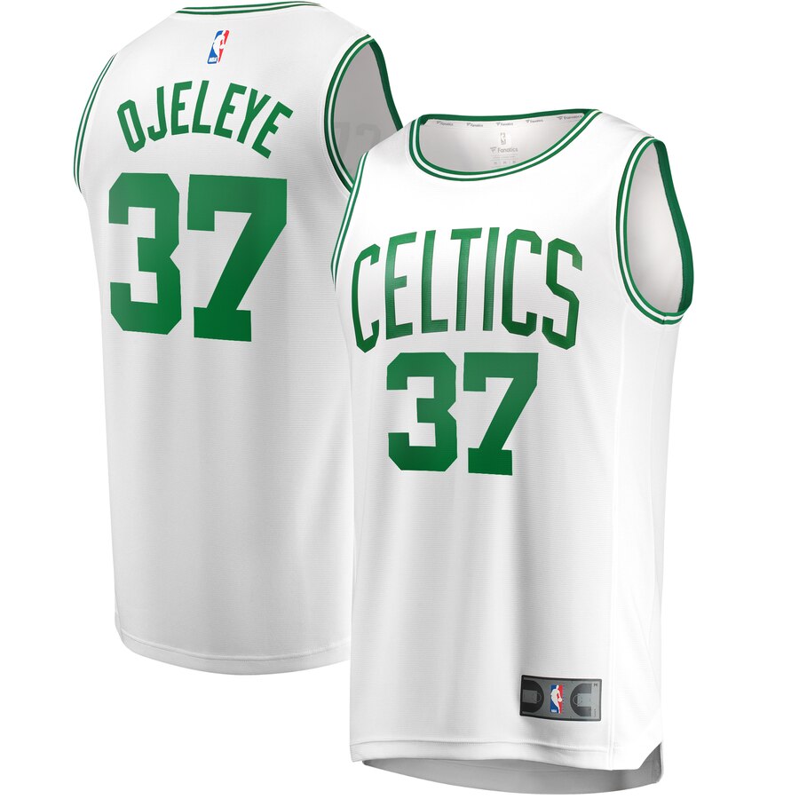 Semi Ojeleye Boston Celtics Fanatics Branded Fast Break Replica Player Basketball Jersey - Association Edition - White
