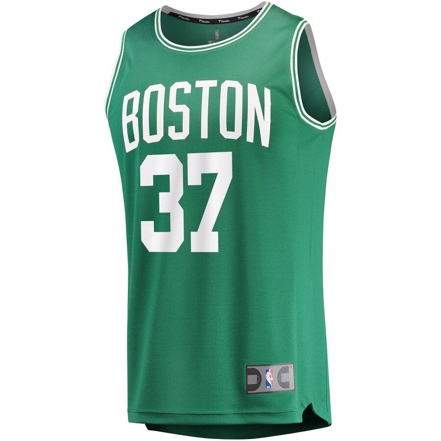 Alternative view of Semi Ojeleye Boston Celtics Fanatics Branded Fast Break Replica Player Basketball Jersey - Green