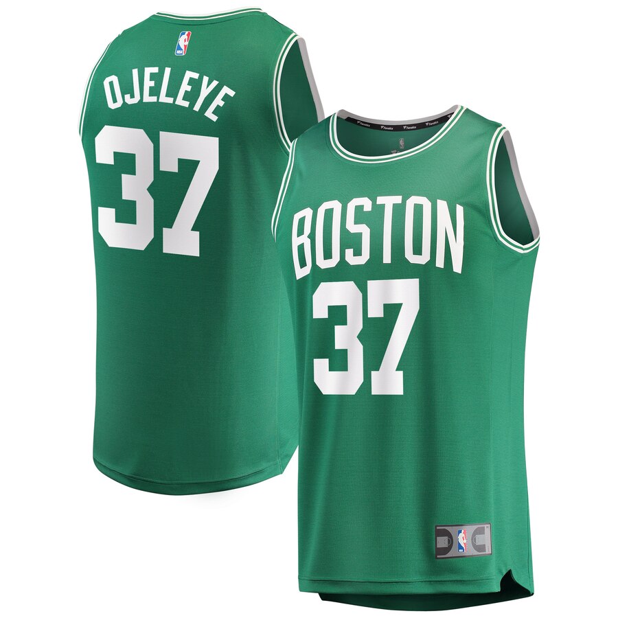 Semi Ojeleye Boston Celtics Fanatics Branded Fast Break Replica Player Basketball Jersey - Green