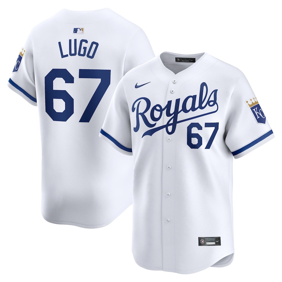 Seth Lugo 67 Kansas City Royals Home Limited Men Baseball Jersey - White 