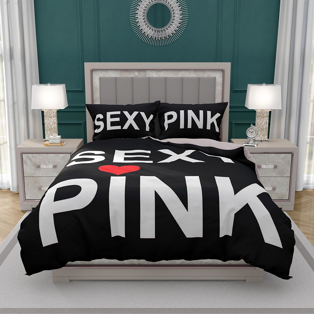 Sexy Pink Victoria's Secret Bedding Set - Custom Bedding Set