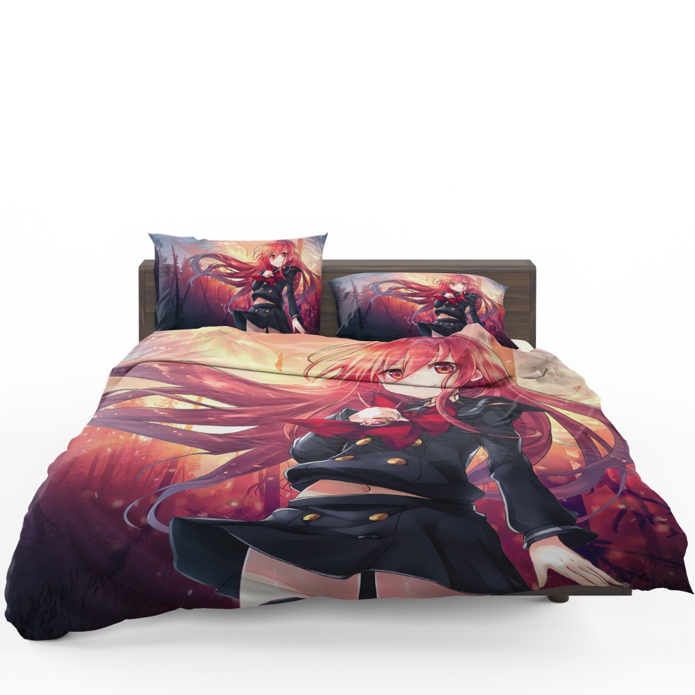 Shakugan No Shan Japanese Anime Fairy Tail Bedding Set - Custom Bedding Set