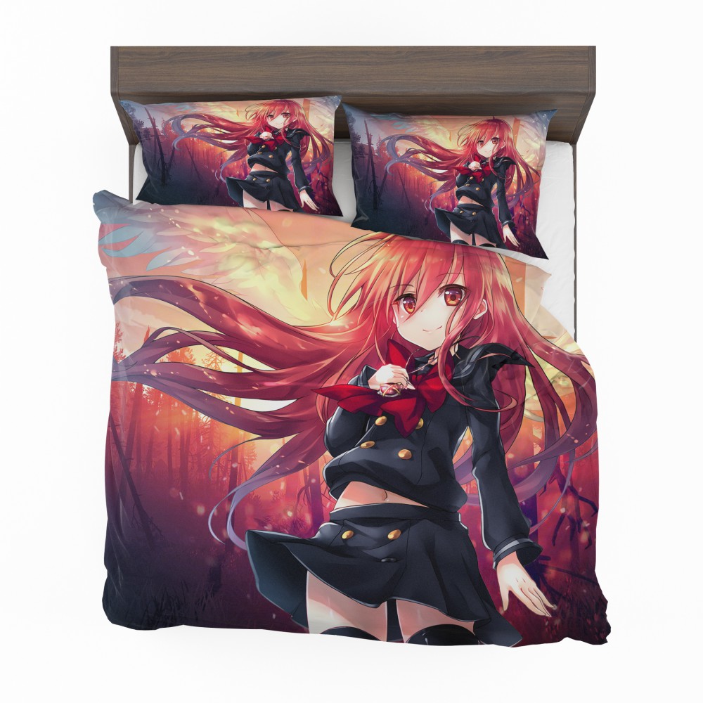 Alternative view of Shakugan No Shan Japanese Anime Fairy Tail Bedding Set - Custom Bedding Set
