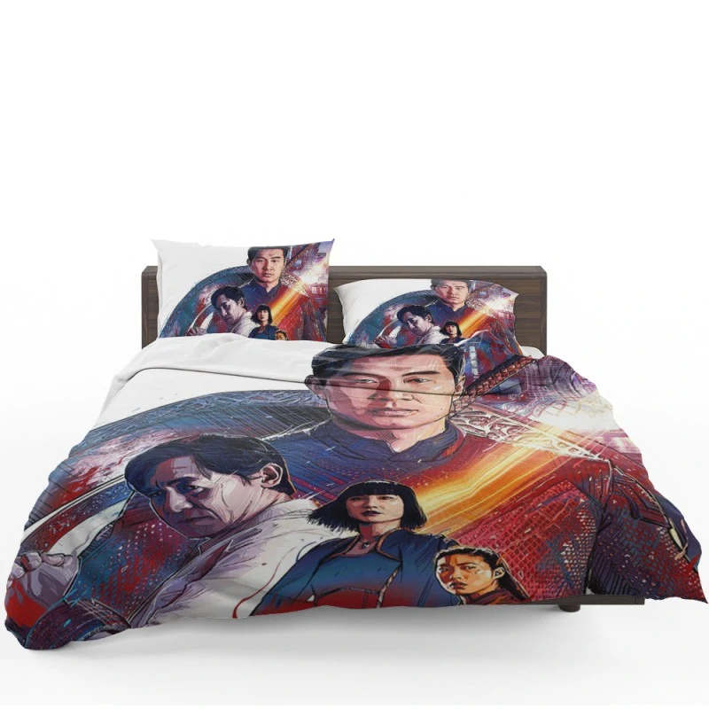 Shang-Chi And The Legend Of The Ten Rings Movie Poster Bedding Set - Custom Bedding Set
