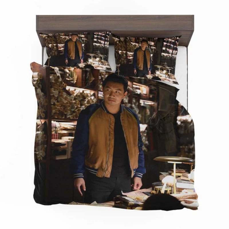 Alternative view of Shang-Chi And The Legend Of The Ten Rings Movie Simu Liu Bedding Set - Custom Bedding Set