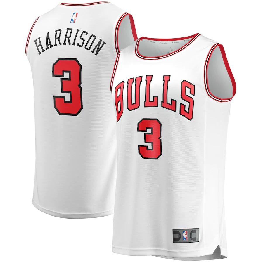 Shaquille Harrison Chicago Bulls Fanatics Branded Fast Break Player Basketball Jersey - Association Edition - White