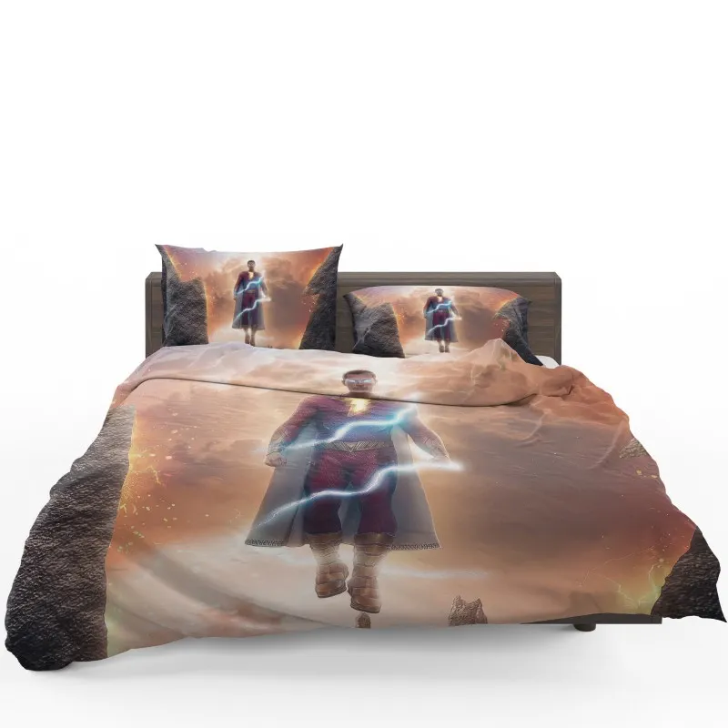 Shazam 2 The Wizards Challenge Bedding Set - Custom Bedding Set