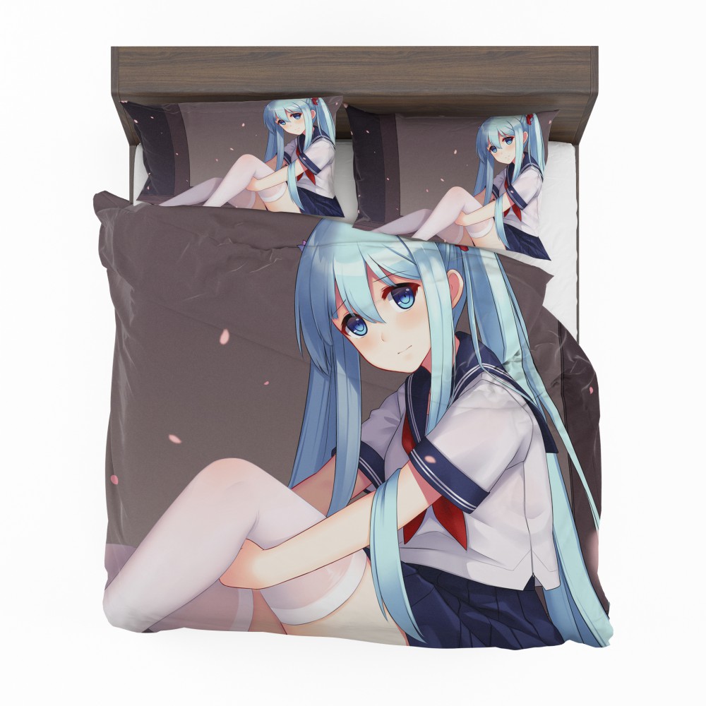 Alternative view of Shirayuki Warship Girls Bedding Set - Custom Bedding Set