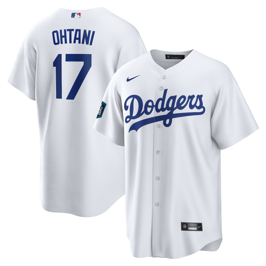 Shohei Ohtani 17 Los Angeles Dodgers 2024 MLB World Tour Seoul Series Home Baseball Jersey - White 