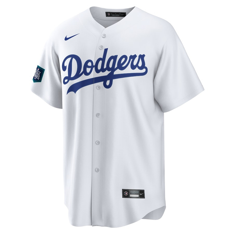 Alternative view of Shohei Ohtani 17 Los Angeles Dodgers 2024 MLB World Tour Seoul Series Home Player Men Baseball Jersey - White 