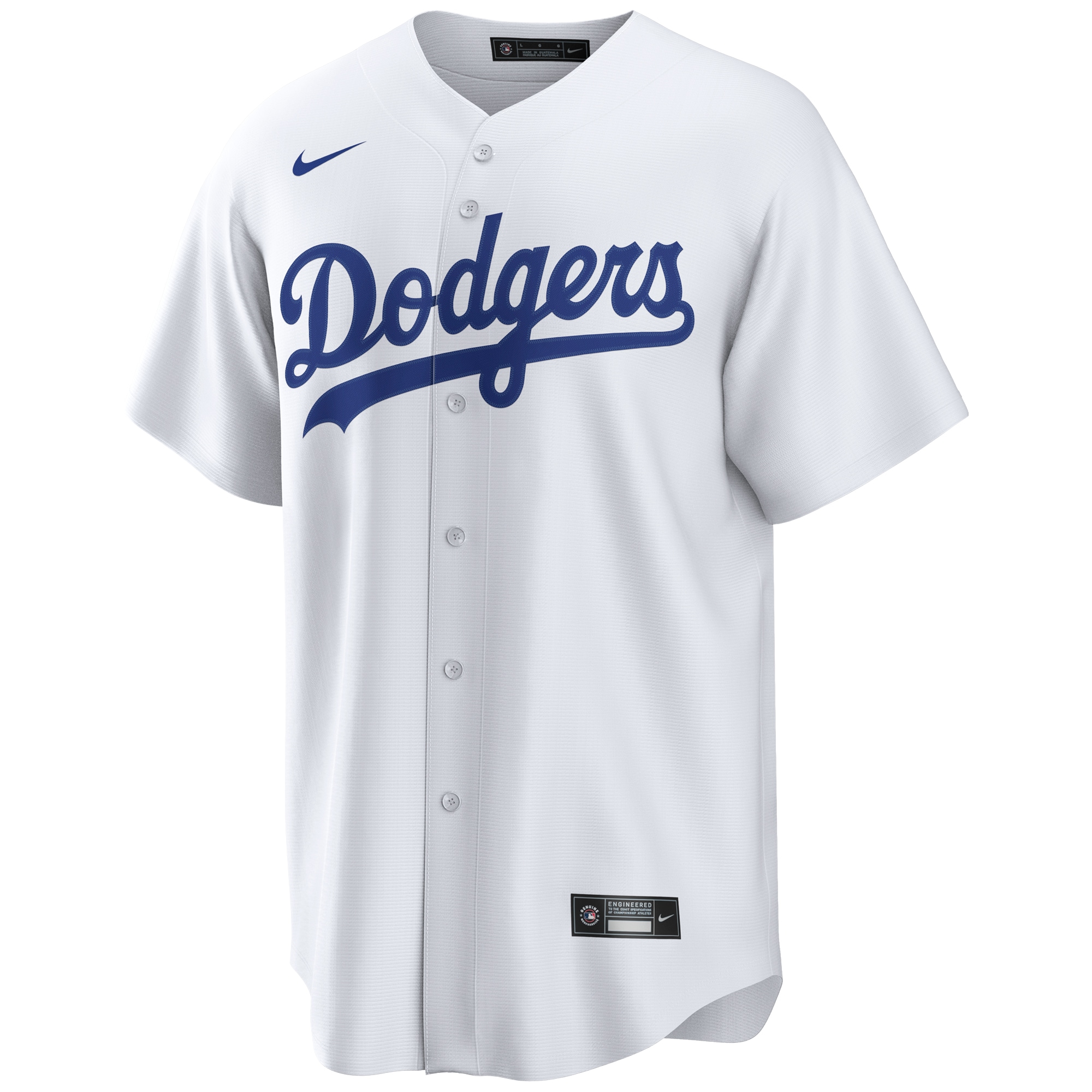Alternative view of Shohei Ohtani Los Angeles Dodgers Home Replica Player Baseball Jersey - White