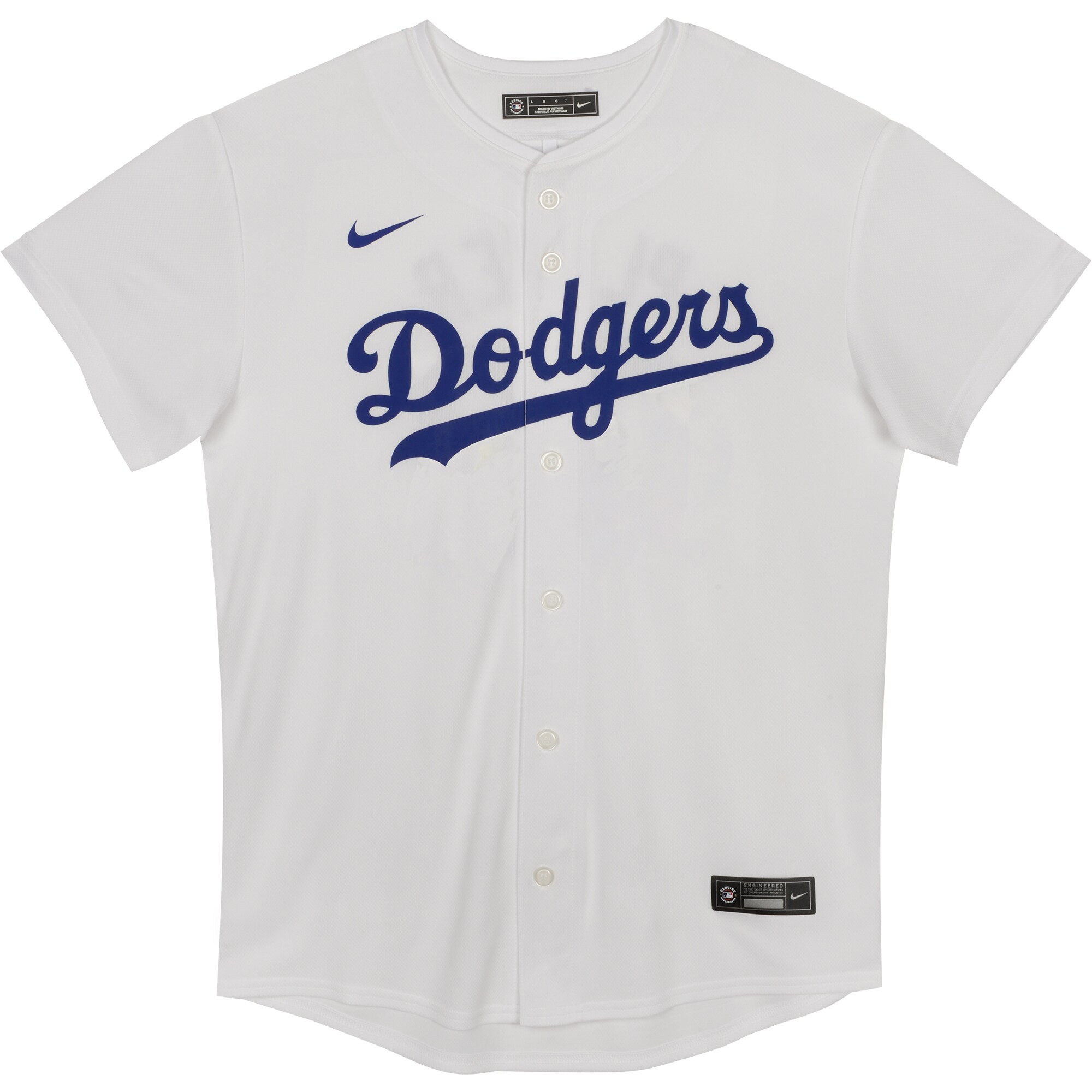 Alternative view of Shohei Ohtani Los Angeles Dodgers Preschool Home Game Player Baseball Jersey - White