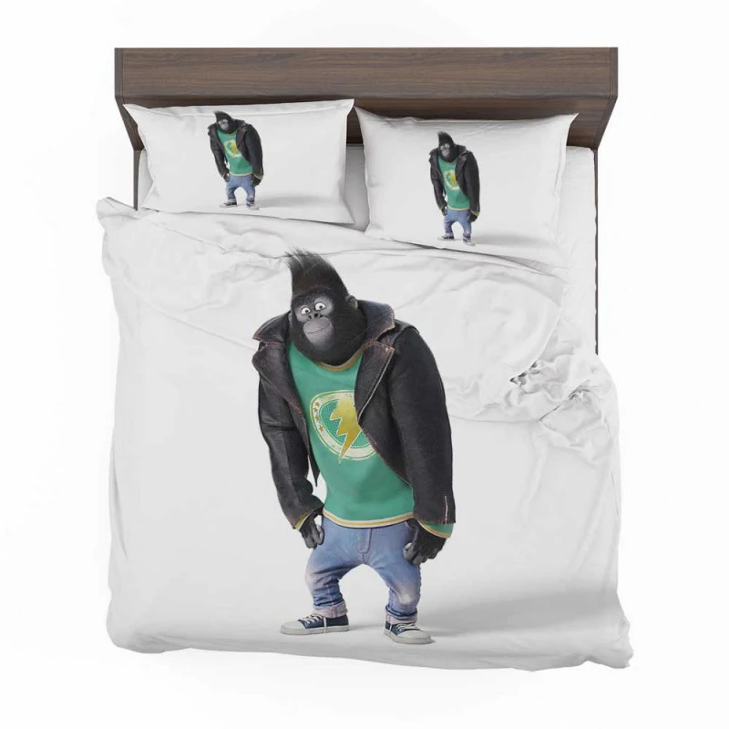 Alternative view of Sing Movie Johnny Bedding Set - Custom Bedding Set