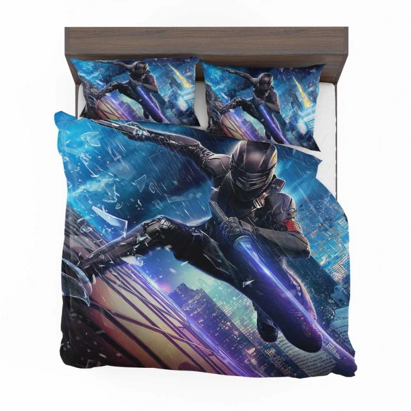 Alternative view of Snake Eyes GI Joe Origins Movie Bedding Set - Custom Bedding Set