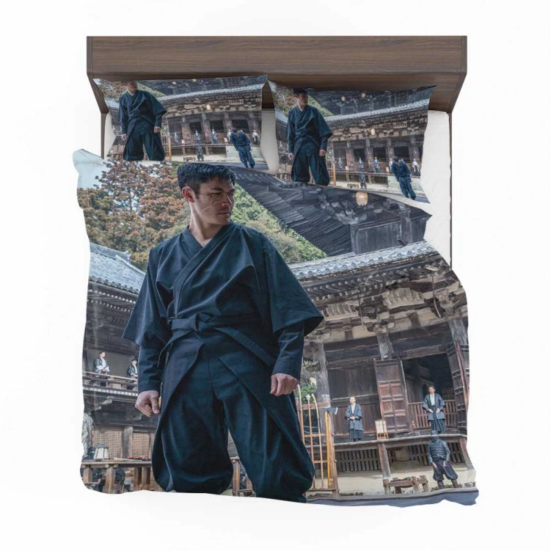 Alternative view of Snake Eyes GI Joe Origins Movie Henry Golding Bedding Set - Custom Bedding Set