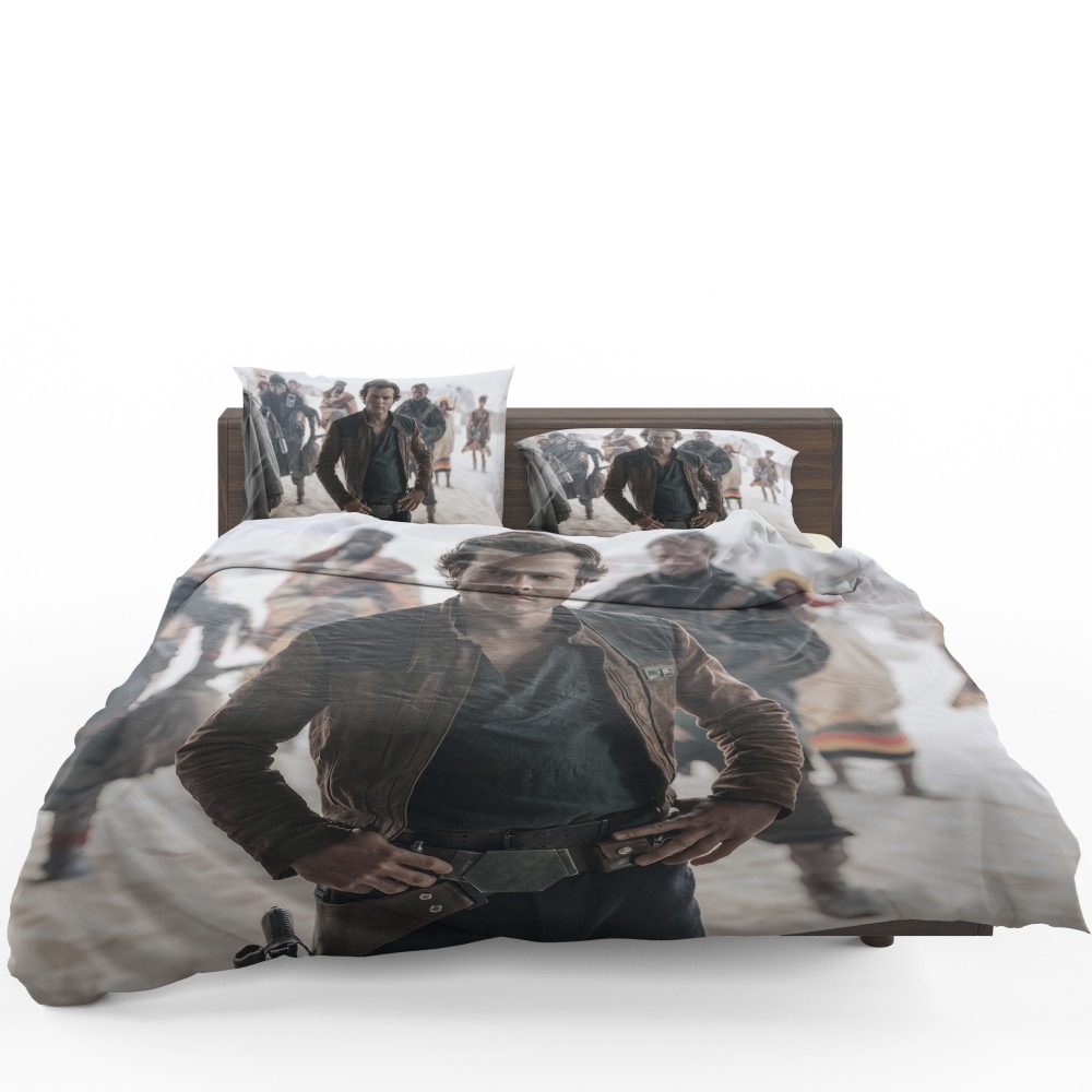 Solo A Star Wars Story Movie Alden Ehrenreich Han Solo Bedding Set - Custom Bedding Set