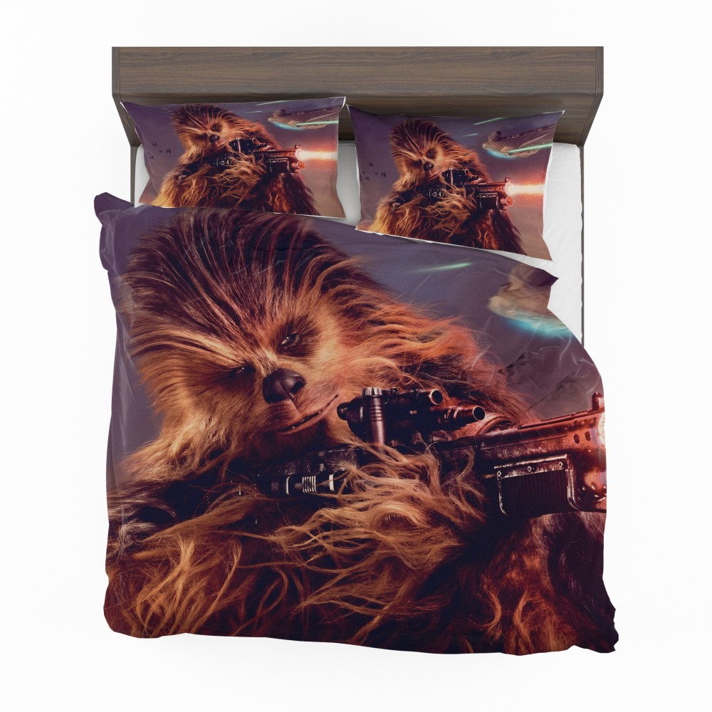 Alternative view of Solo A Star Wars Story Movie Chewbacca Bedding Set - Custom Bedding Set