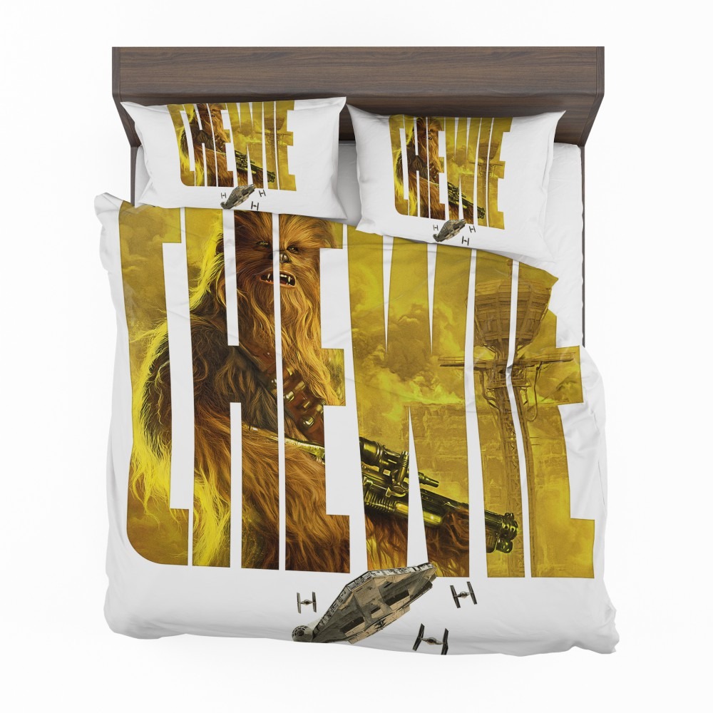 Alternative view of Solo A Star Wars Story Movie Chewbacca Star Wars Bedding Set - Custom Bedding Set