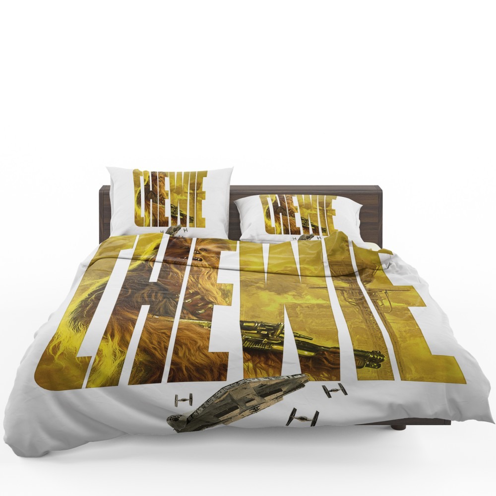 Solo A Star Wars Story Movie Chewbacca Star Wars Bedding Set - Custom Bedding Set