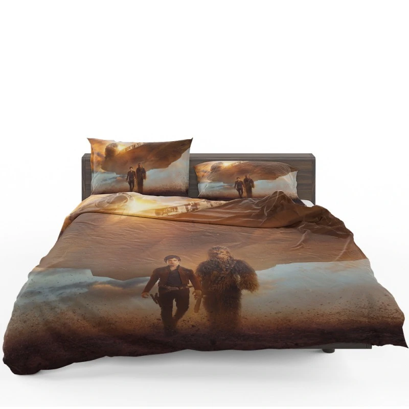 Solo A Star Wars Story Movie Millennium Falcon Bedding Set - Custom Bedding Set