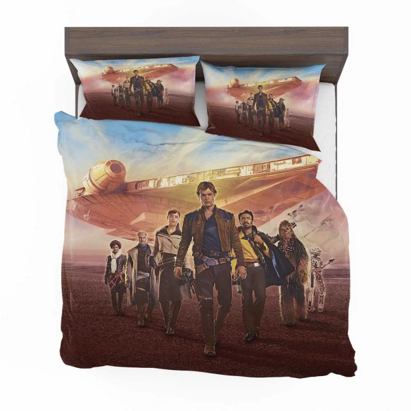 Alternative view of Solo A Star Wars Story Sci-fi Movie Bedding Set - Custom Bedding Set