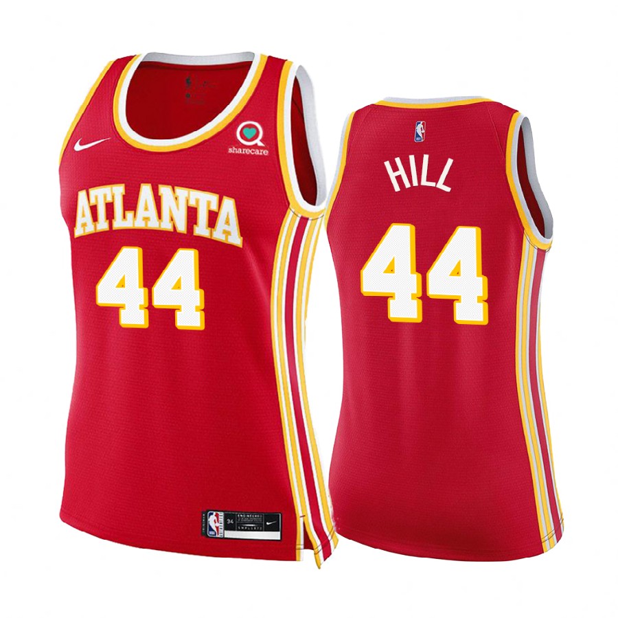 Solomon Hill Atlanta Hawks Red Icon Women 2020-21 Basketball Jersey 2020 Trade