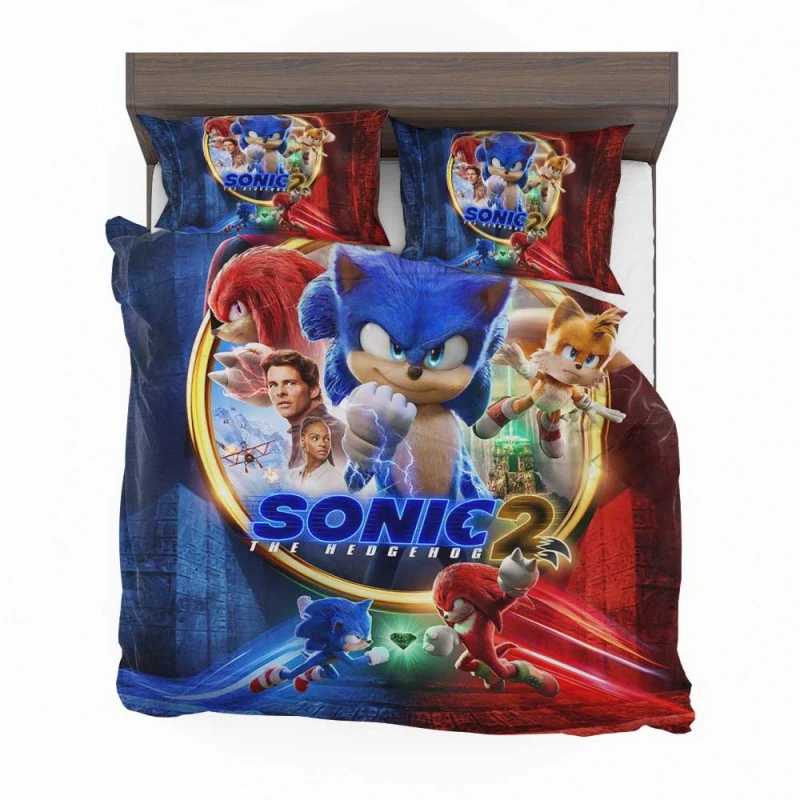 Alternative view of Sonic The Hedgehog 2 Movie Bedding Set - Custom Bedding Set