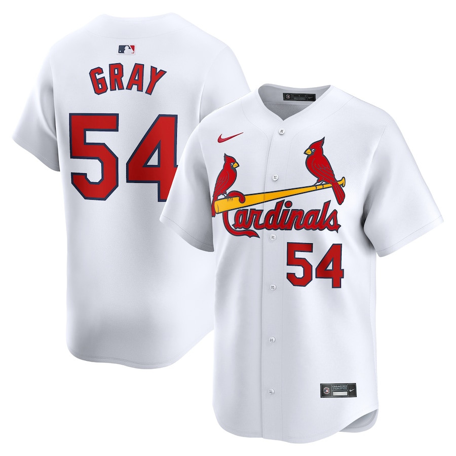 Sonny Gray 24 St. Louis Cardinals Home Limited Men Baseball Jersey - White 