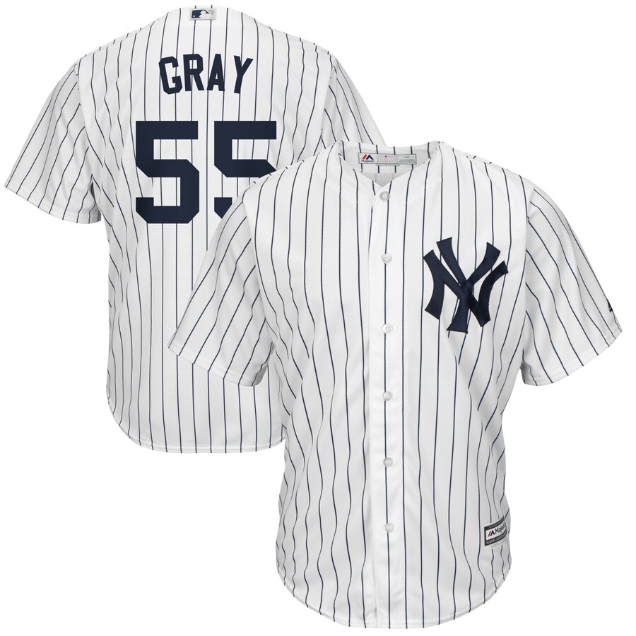 Sonny Gray New York Yankees Majestic Cool Base Player Baseball Jersey – White
