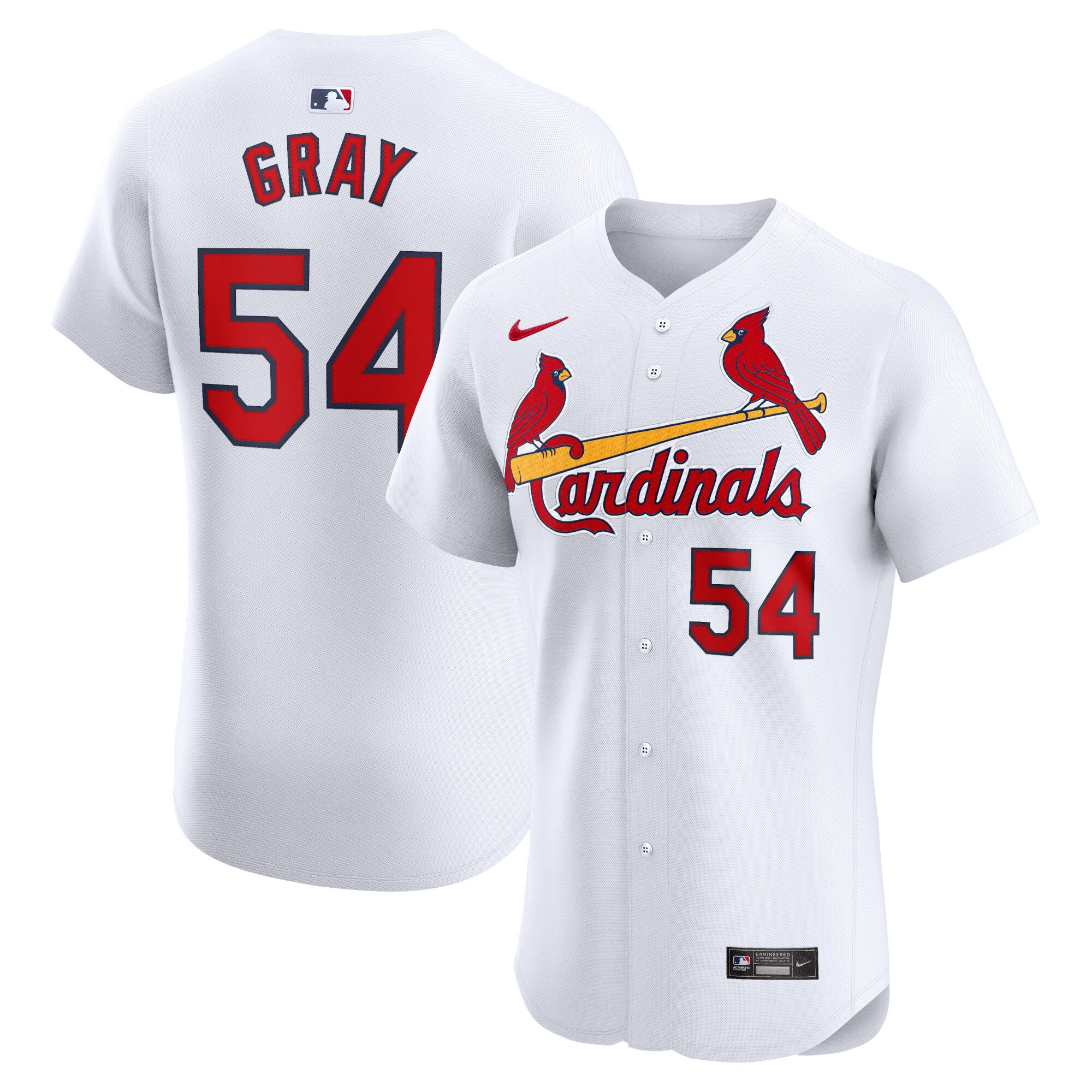 Sonny Gray St. Louis Cardinals Home Elite Player Baseball Jersey - White