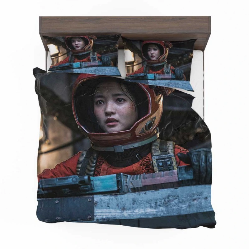 Alternative view of Space Sweepers Movie Kim Tae-ri Captain Jang Bedding Set - Custom Bedding Set