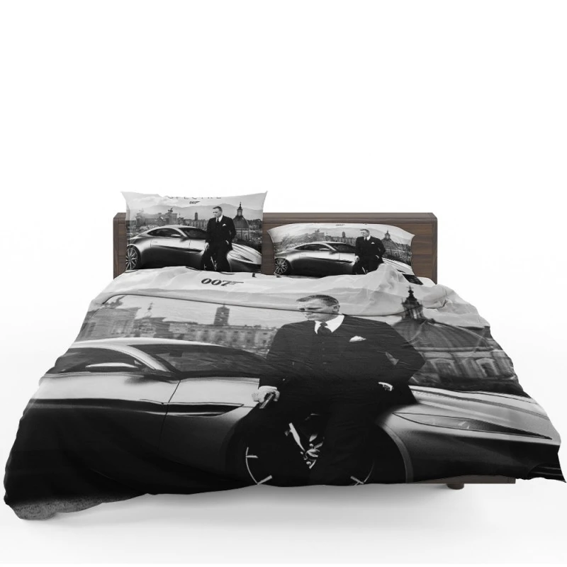 Spectre Movie James Bond 007 Bedding Set - Custom Bedding Set