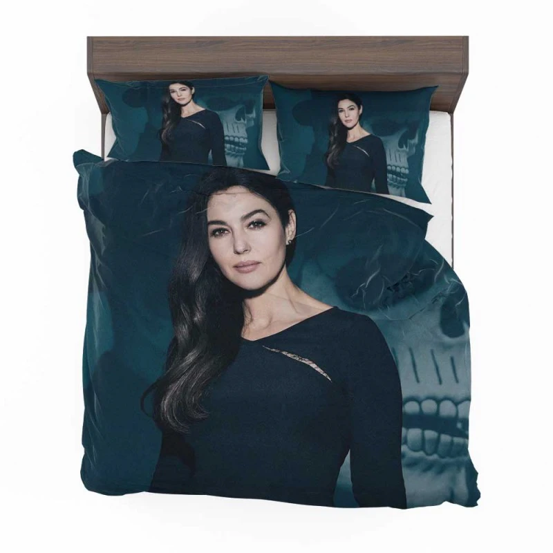 Alternative view of Spectre Movie Monica Bellucci Lucia Sciarra Bedding Set - Custom Bedding Set
