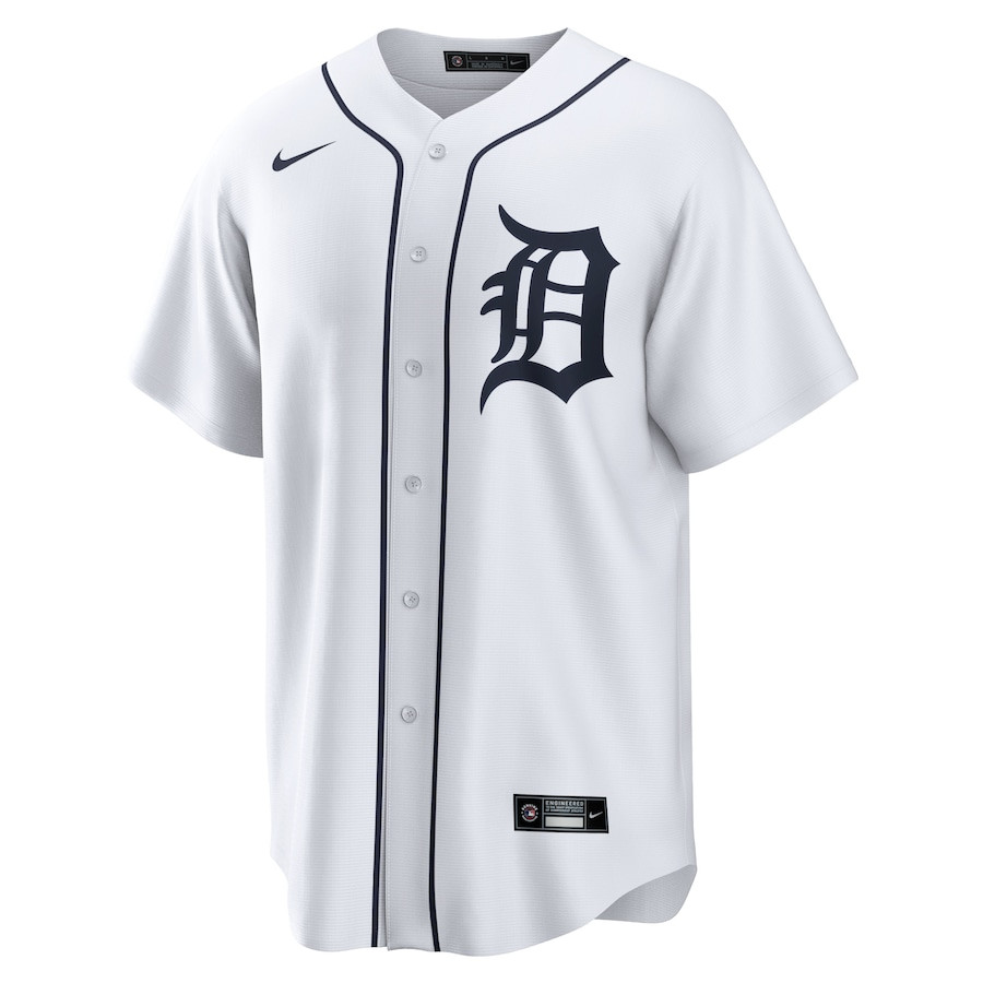 Alternative view of Spencer Torkelson 20 Detroit Tigers Home Men Jersey - White