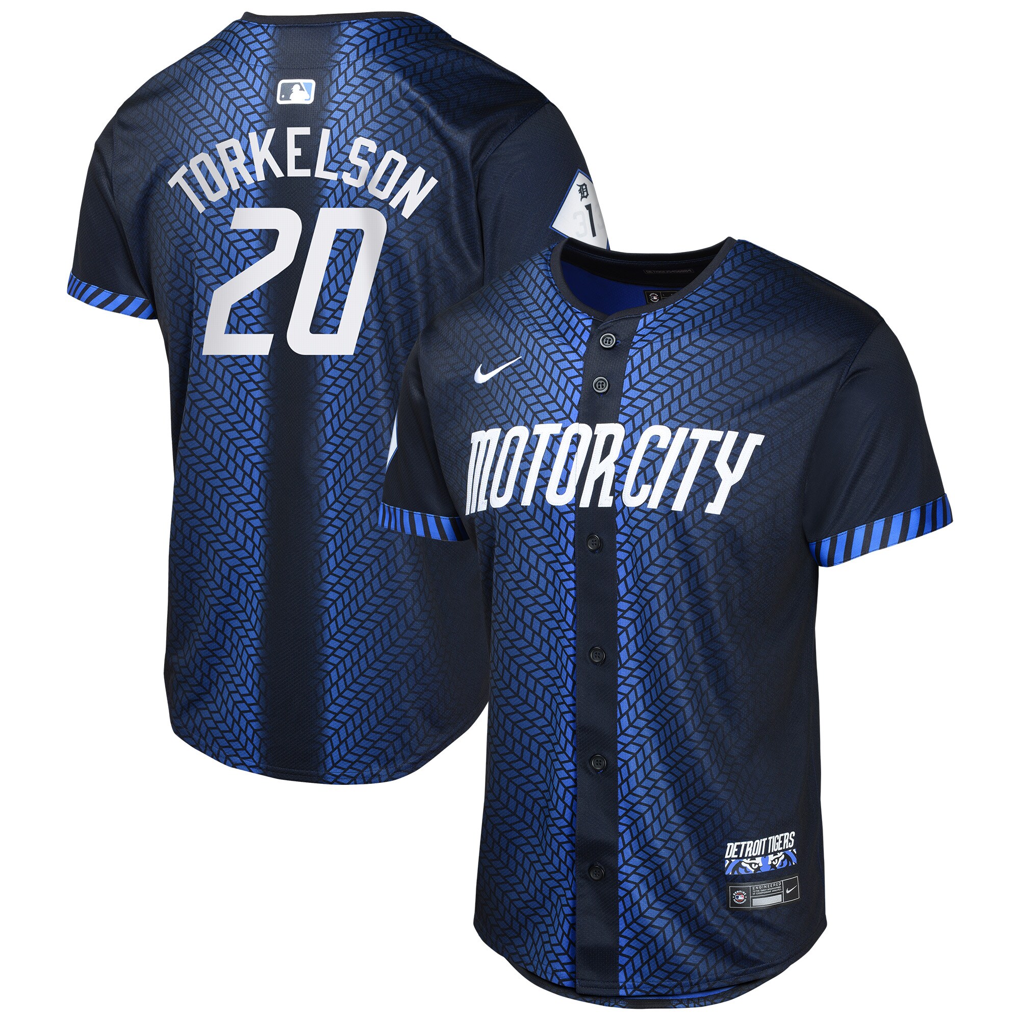 Spencer Torkelson Detroit Tigers Youth 2024 City Connect Limited Baseball Jersey - Navy