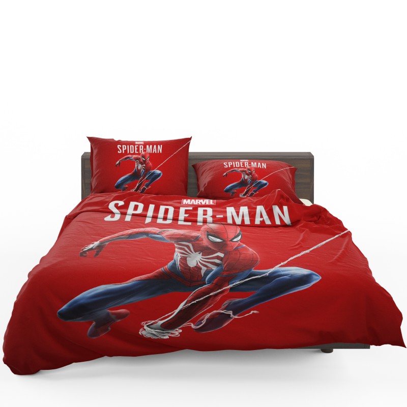 Spider Man Comics Marvel Avengers Bedding Set - Custom Bedding Set
