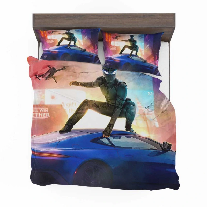 Alternative view of Spider-Man Far From Home Movie Bedding Set - Custom Bedding Set