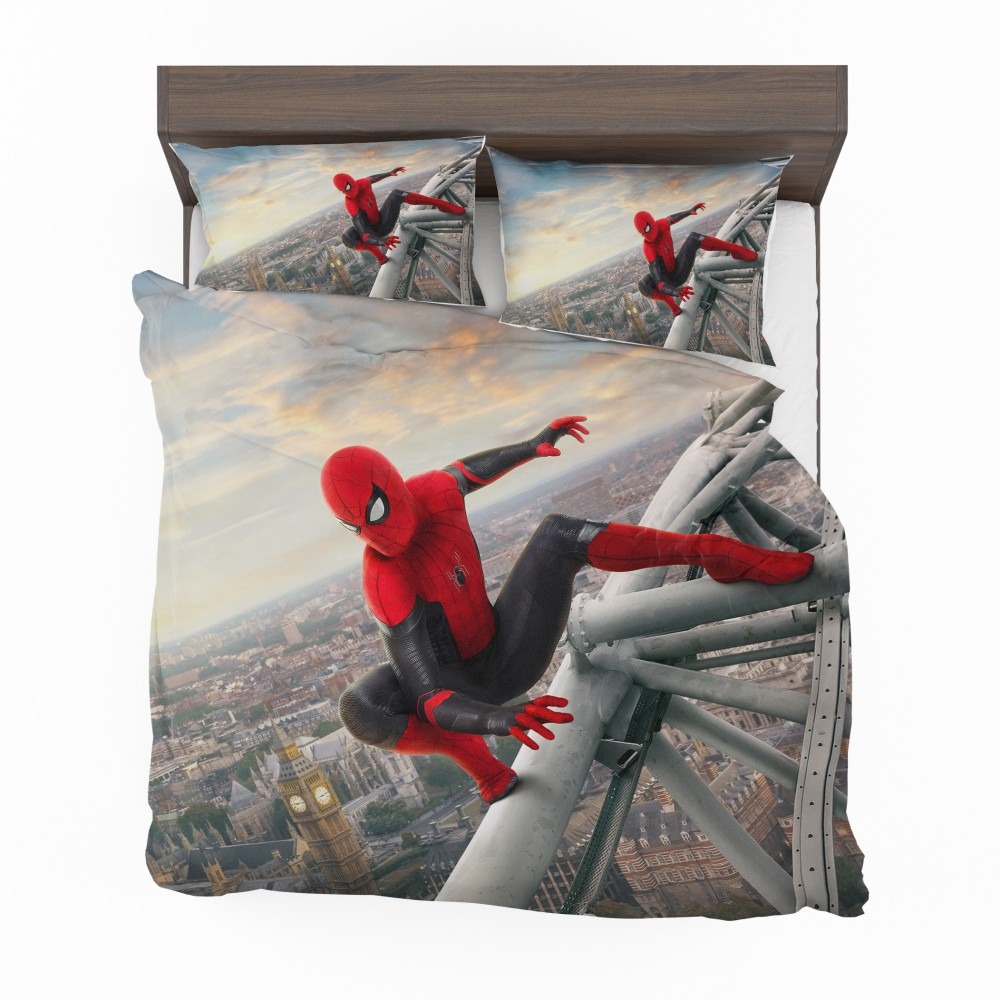 Alternative view of Spider-Man Far From Home Movie Marvel Bedding Set - Custom Bedding Set