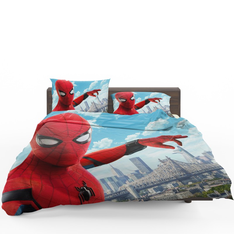 Spider Man Home Coming Comforter Set - Custom Bedding Set