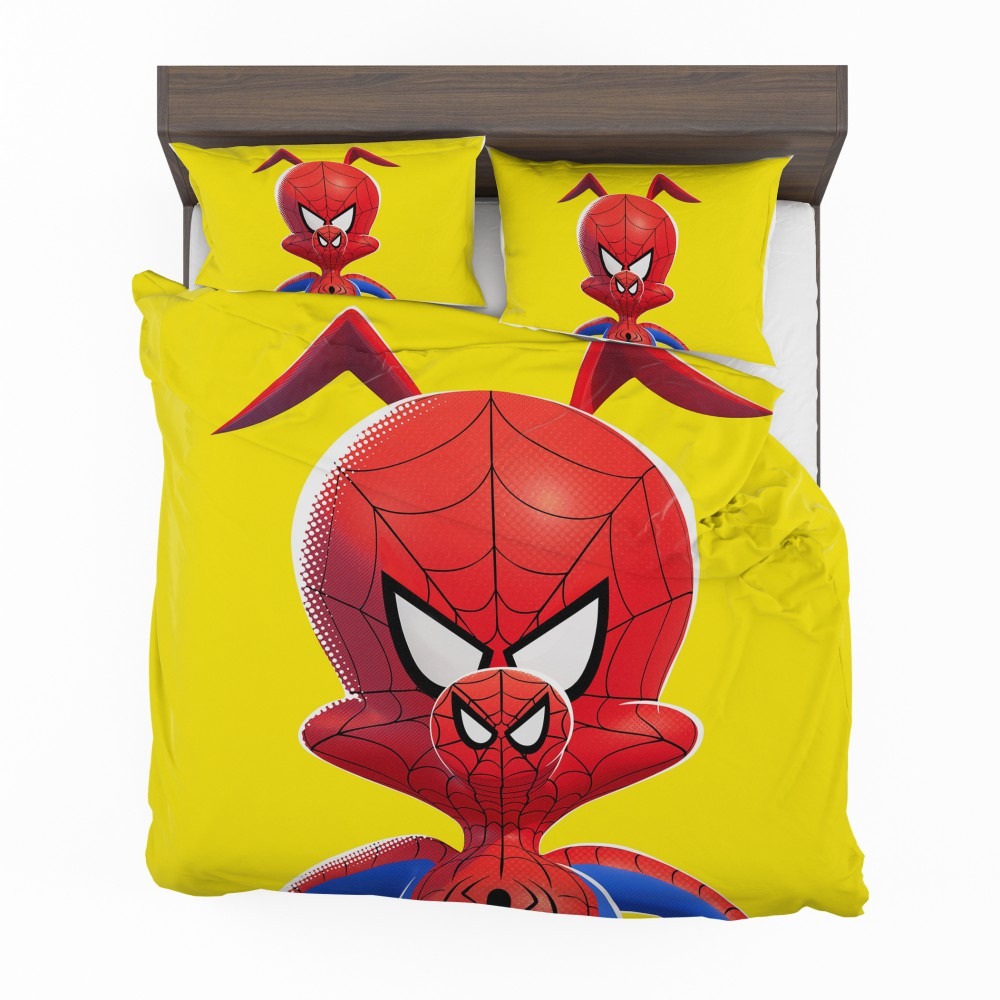 Alternative view of Spider-Man Into The Spider-Verse Movie Kids Bedding Set - Custom Bedding Set