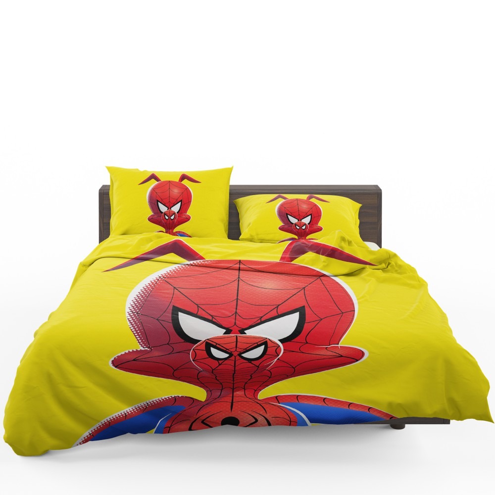 Spider-Man Into The Spider-Verse Movie Kids Bedding Set - Custom Bedding Set