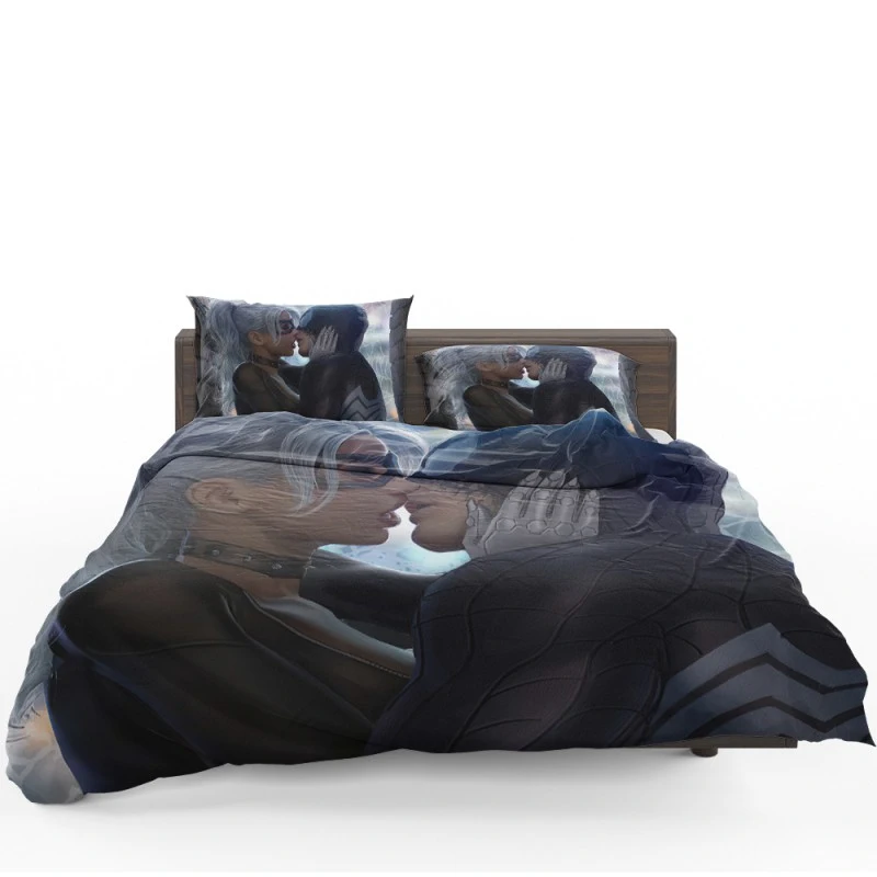 Spider-Man Movie Black Cat Marvel Comics Bedding Set - Custom Bedding Set