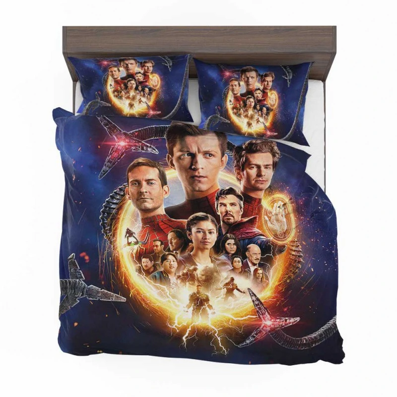 Alternative view of Spider-Man No Way Home Movie Bedding Set - Custom Bedding Set