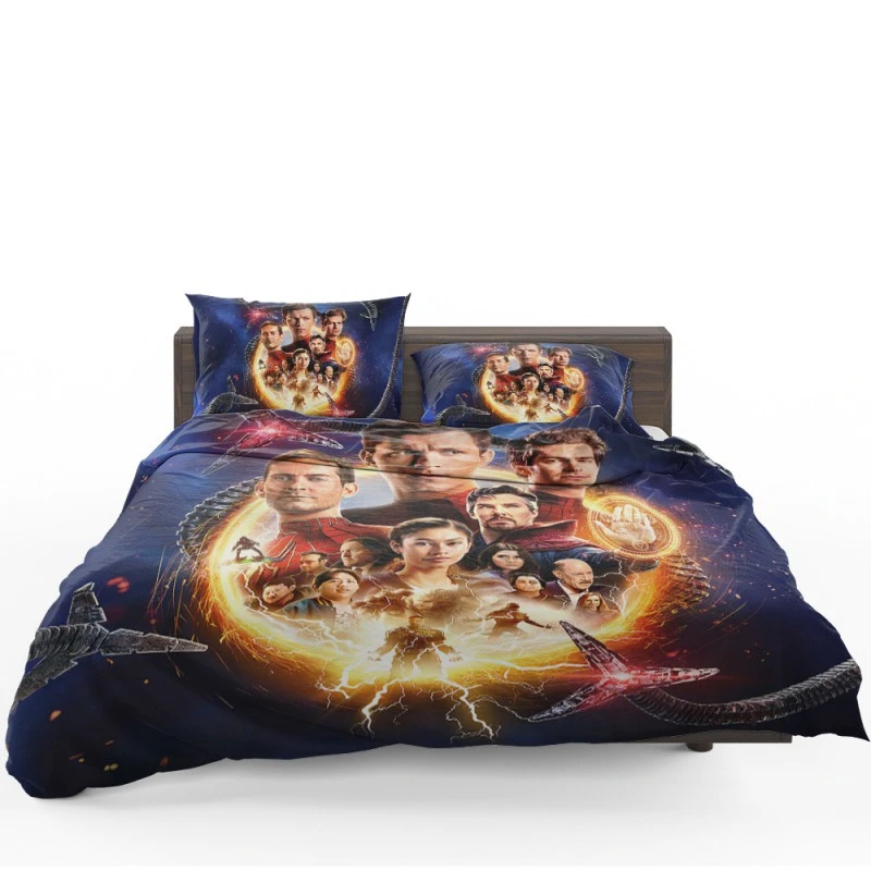 Spider-Man No Way Home Movie Bedding Set - Custom Bedding Set