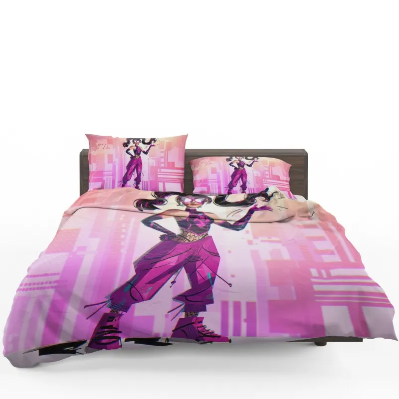 SpiderWoman Mayhem Unleashed Bedding Set - Custom Bedding Set